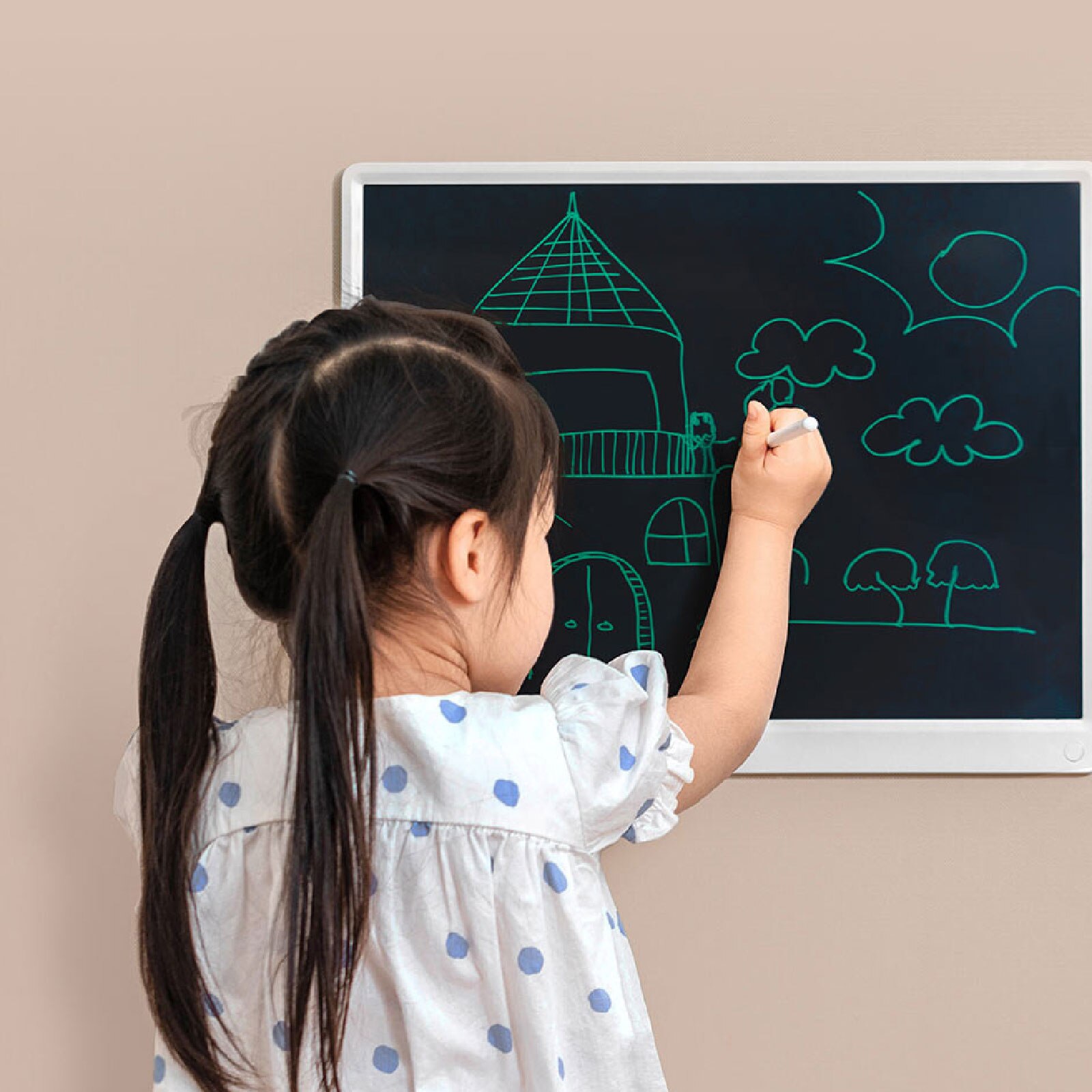 Mijia 20in Lcd Schrijven Tablet Tekening Graffiti Board Elektronische Notebook Voor Studenten Volwassenen Home School Office