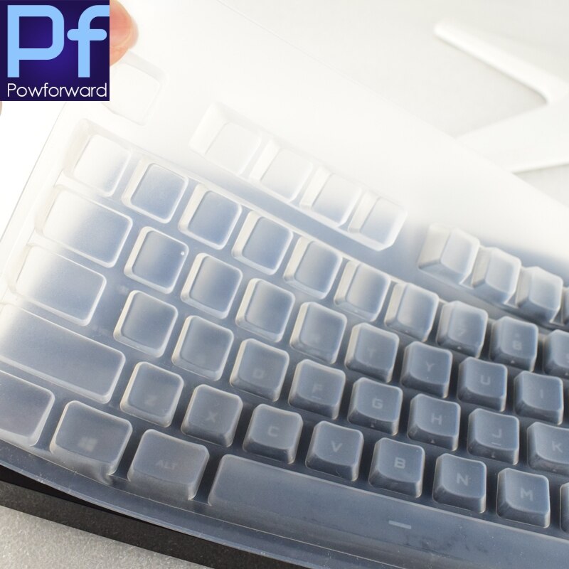 Silicone keyboard protector skin For Logitech G Pro Mechanical Gaming Keyboard desktop keyboard anti dust cover