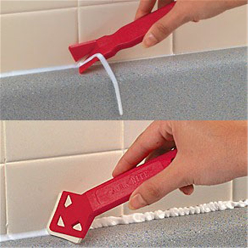 2 Pieces /pack Caulk Remover Glue Scraper Tool Easy to Clean Tile Caulk Cleaner