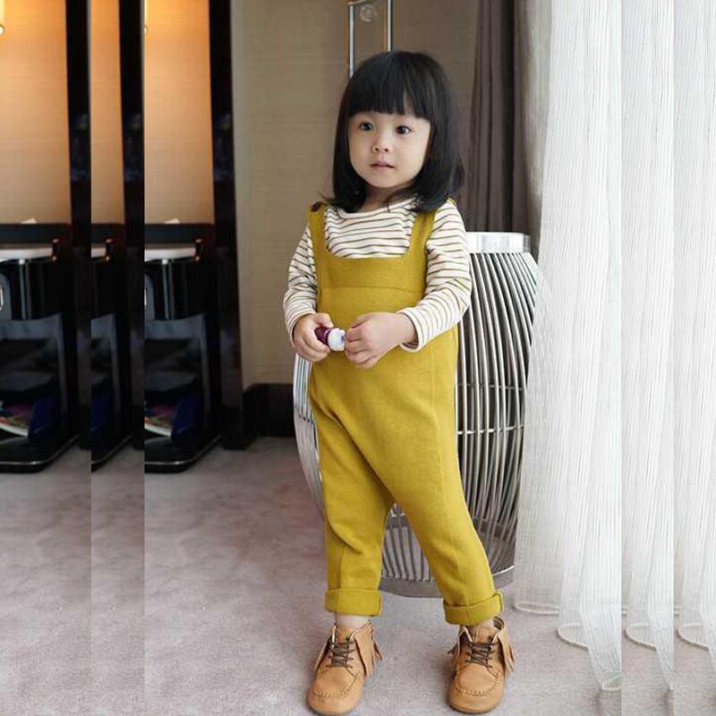 Lente Baby Jean Overalls Jongens Meisjes Katoen Harem Gebreide Broek Baby Kids Peuters PP Broek Baby Harembroek