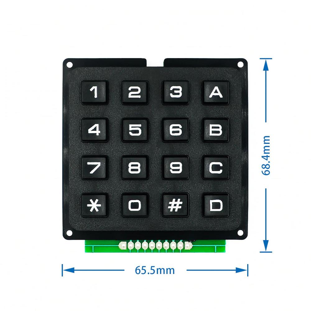 5PCS 4x4/4x3 Matrix Keyboard