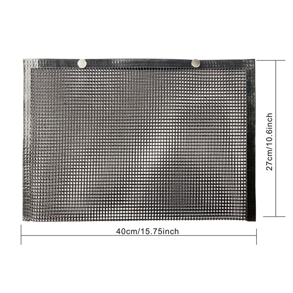 BBQ torréfaction sac de cuisson grille antiadhésive haute température résistance pique-nique outil BBQ rôti sac verre tissu PTFE revêtement