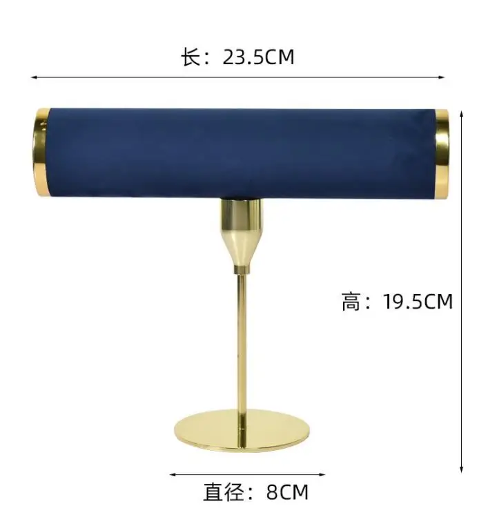 Metalen Armband Horloge Display Stand Sieraden Etalage Rekwisieten Armband Armband Sieraden Opslag: YELLOW