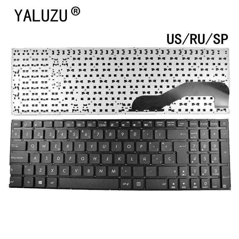Teclado para ordenador portátil ASUS X540, X540C, X540CA, X540L, X540LA, X540LJ, X540N, X540NA, X540NV, MP-1K93SU-G50, sin marco
