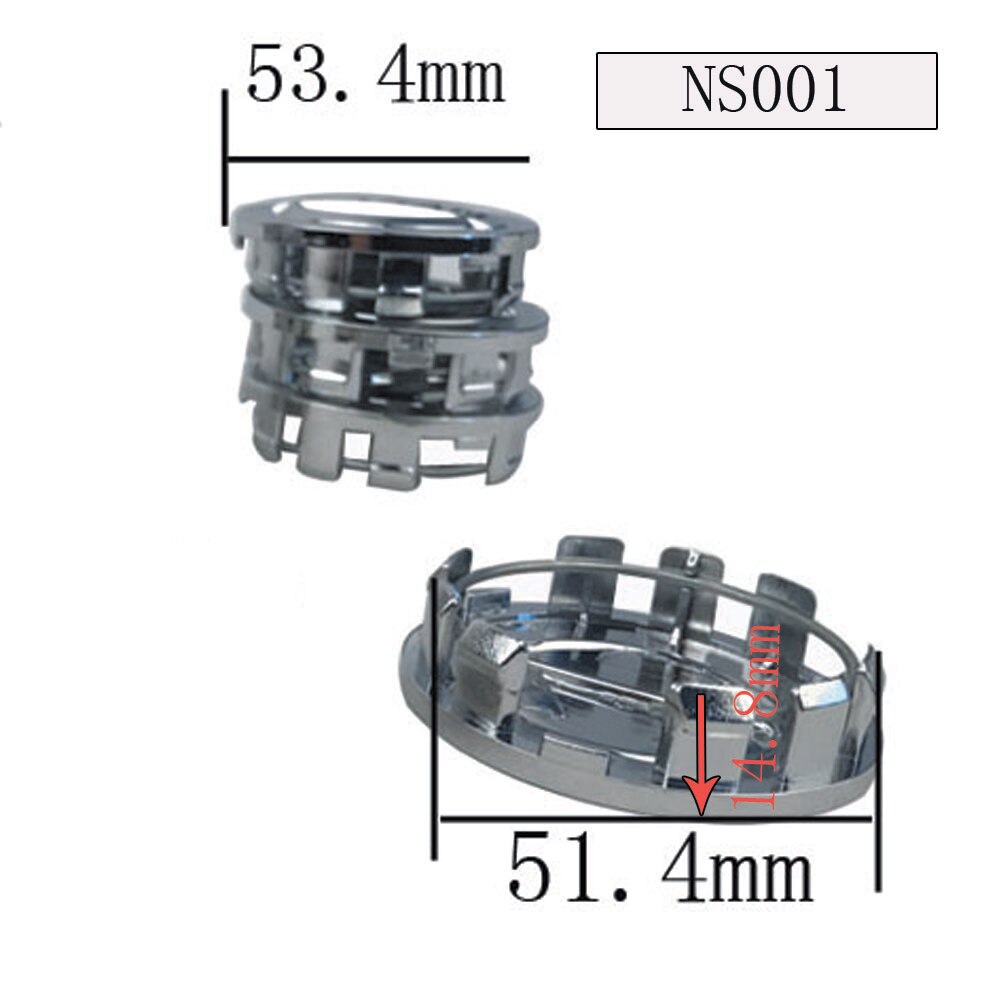 4 Tappi Coprimozzo Per AUDI 69mm A1 A2 A3 A4 A5 A6 TT