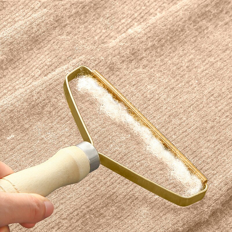 Raspador de pelo Manual portátil, afeitadora de lana, herramienta de cepillo depilatorio, agente de eliminación de felpa de punto, maquinilla de afeitar de doble cara para alfombra