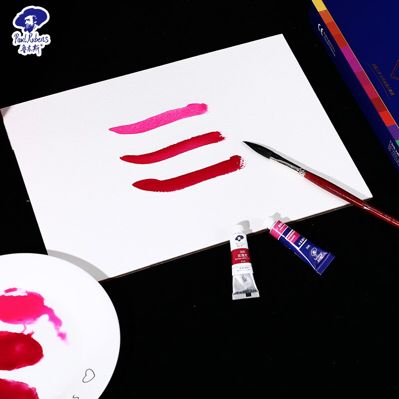 Officiële paul rubens 5ml aquareltubes 1 st operaserie fluorescerende kleuren kunstleverancier voor studenten en beginners