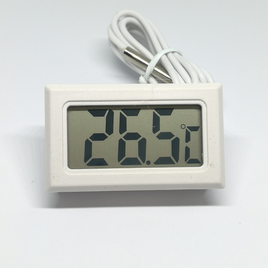1PCS LCD Liquid Crystal Digital Display Thermometer With 1 Meter Sensor For Refrigerator Fish Tank Thermometer