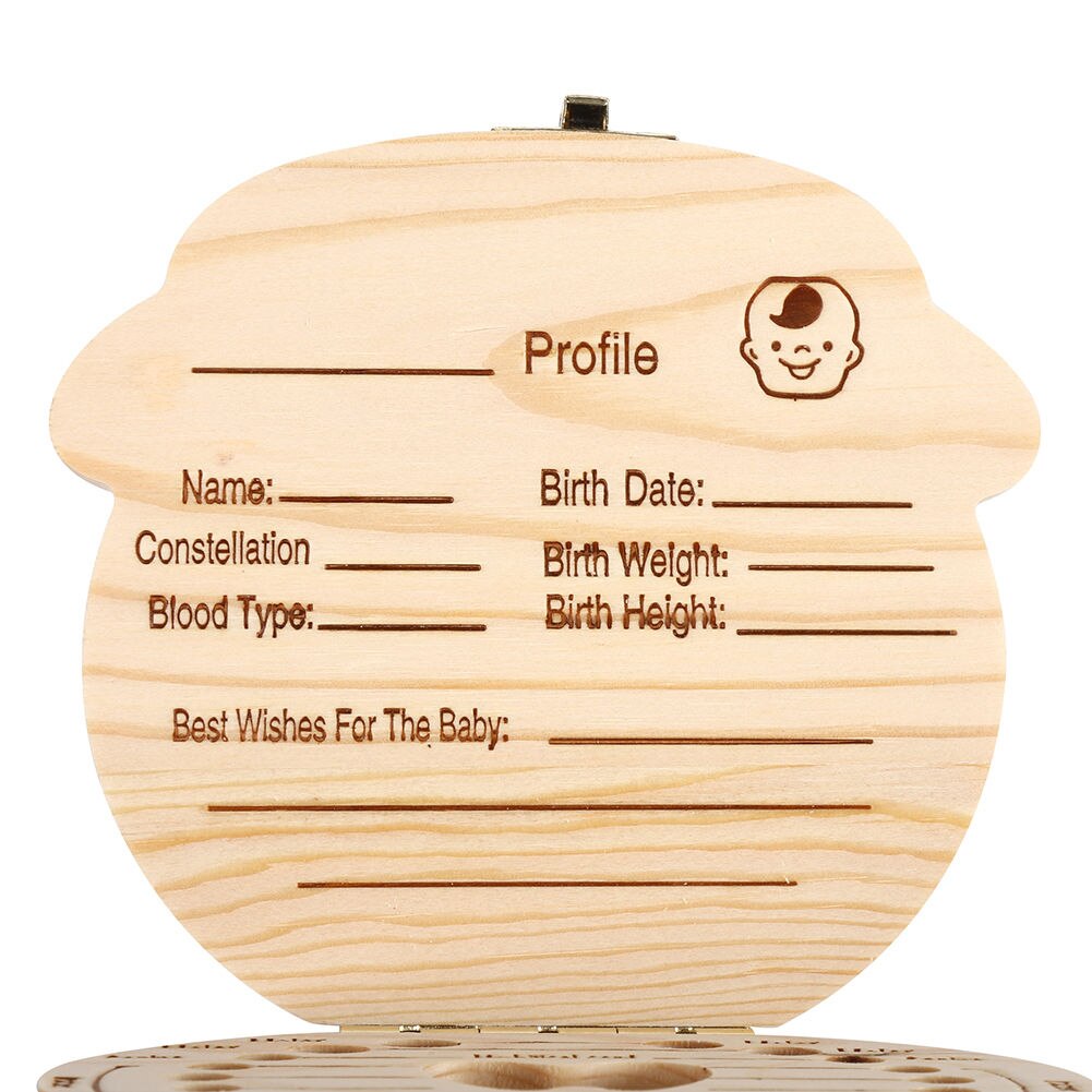 Baby Tanden Besparen Box Bespaar Organizer Melk Tand Opbergdoos Baby Kids Tanden Geheugen Opbergdozen Organizer