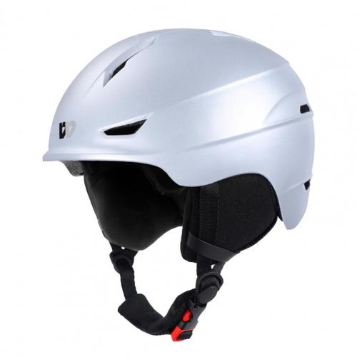 Skifahren Helm unisex Ski Helm Leichte Dämpfung Und Anti Kollision Radfahren Helm: silber-