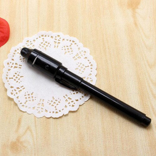1Pcs LED Pen Ink Secret Marker Pen Multifunction Invisible UV With Ultra Violet LED Pen Light Learning Education Toys For Kids