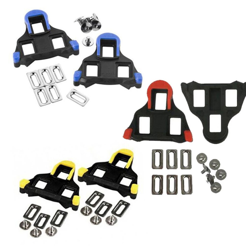 Juego de calas para SHIMANO SPD SL, SM-SH10 SH11 SH12, Pedal de bicicleta de carretera, Dura Ace, Ultegra