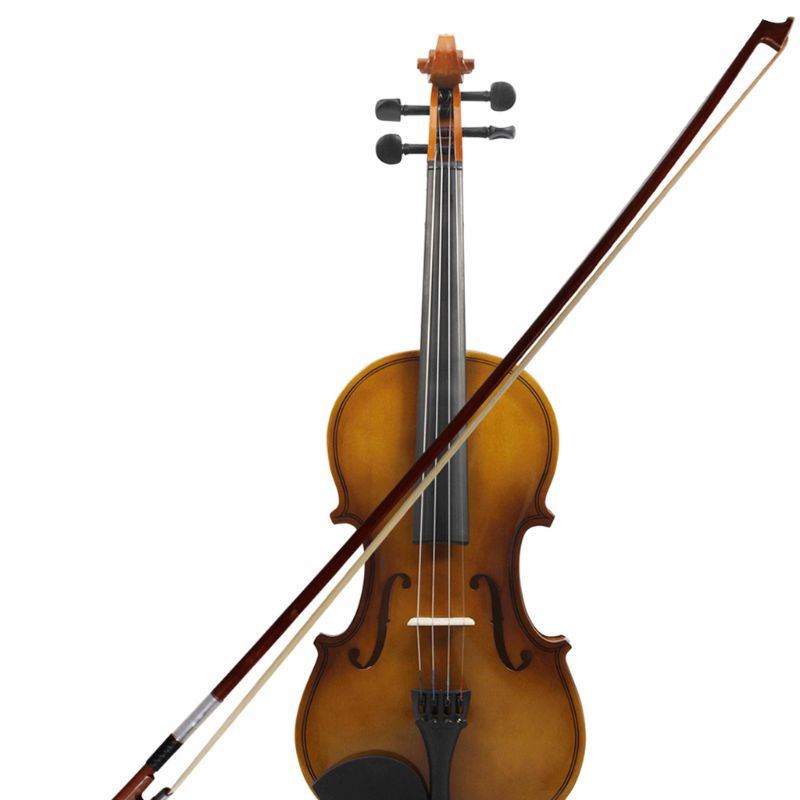 ASTONVILLA Retro Light Violin High-Grade Basswood Maple Durable Violin Crisp Soft Sound Popular Stringed Instruments