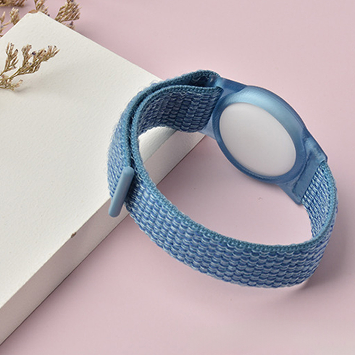 170/220mm for AirTags Bracelet Anti-lost Nylon Protective Sleeve Apple Airtag Tracking Locator Wristband Strap Bracelet