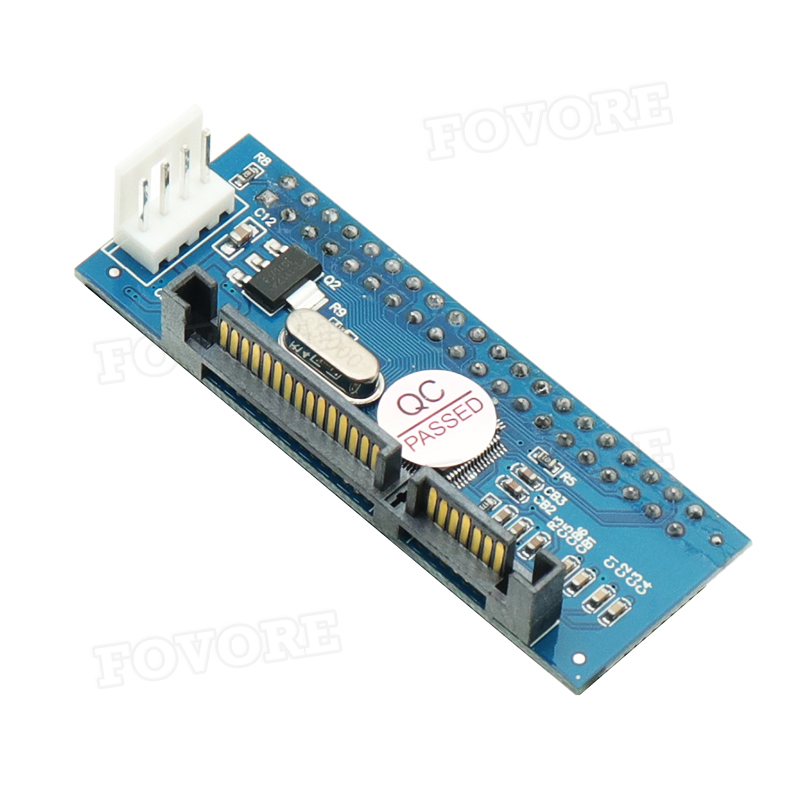 IDE zu SATA Adapter 40Stift 3,5'' IDE HDD SSD SATA Adapter Konverter Karte für DVD Laufwerk 3,5 Zoll Festplatte