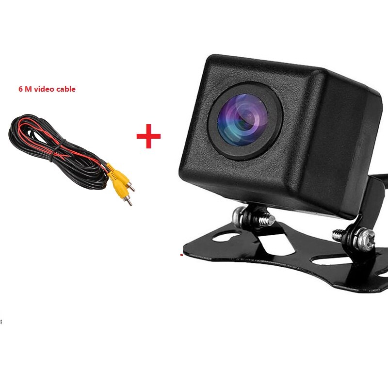 HD Night Vision Car Rear View Camera 170 Degree Waterproof 12V Auto Reversing Camera CCD Backup Monitor Rearview Cameras: Camera With 6M Cable
