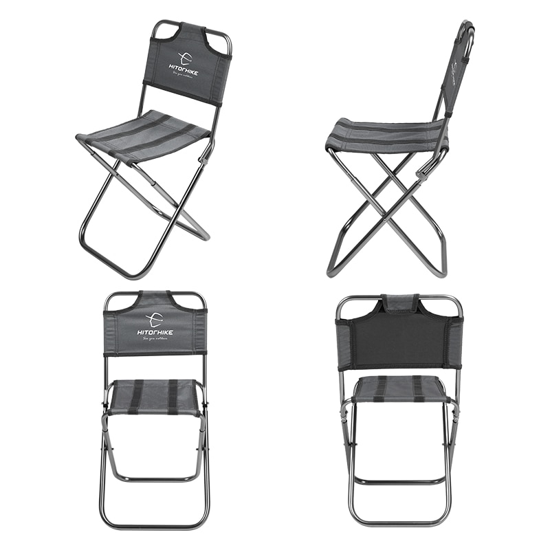 Light Outdoor Fishing Chair by Strong Aluminum Alloy Nylon Camouflage Folding Small Size Chair Camping Hiking Chair Seat Stool