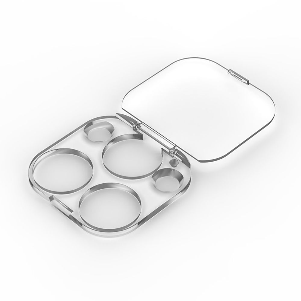 1Pc Back Camera Lens Flip Cover Protector Plastic Telefoon Lens Webcam Privacy Beschermende Sticker Voor Iphone 13 Pro Max 13Mini: transparent 2