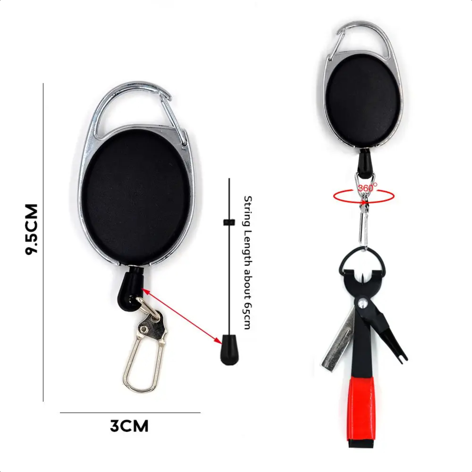 Herramienta de nudo rápido para pesca, anudador de uñas, cortador de línea, pinza, afilador de anzuelos, herramienta de atado de moscas, equipo de aparejos de pesca