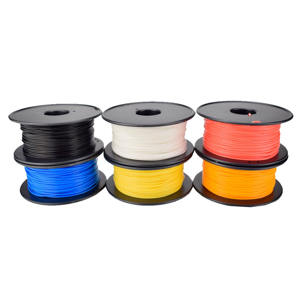 Filament pour imprimante 3D 250g, fil plastique 1.75mm PLA 0.25 kg/rouleau matériau d'impression 3D précision dimensionnelle