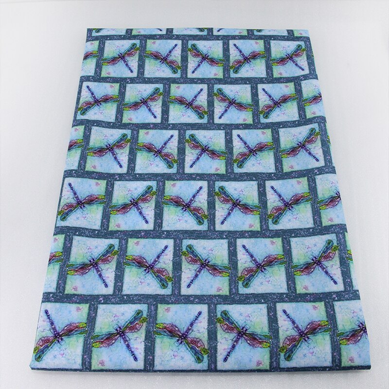 David tillbehör 50*145cm ugglor fågel djur polyester bomullstyg fortissue barn sängkläder hemtextil för sömnad ,c462: 1046047001