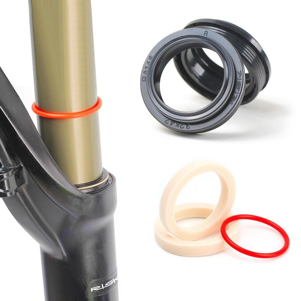 Sello de horquilla Universal de repuesto para bicicleta, piezas de repuesto de 32mm/34mm/35mm/36mm, sello antipolvo para horquilla, sello de aceite de suspensión para bicicleta de montaña