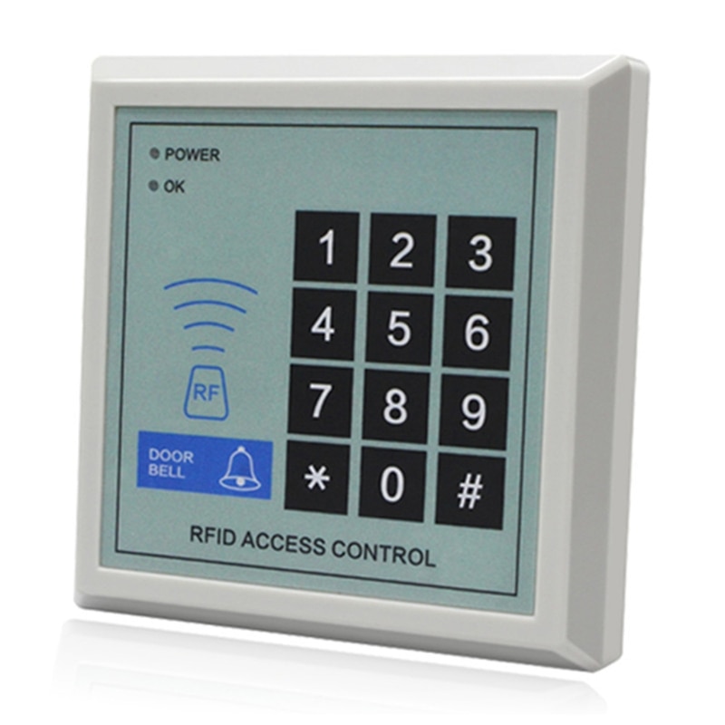 Security Full Complete 125KHz EM-ID Card 1 Door Entry Access Control System Kit