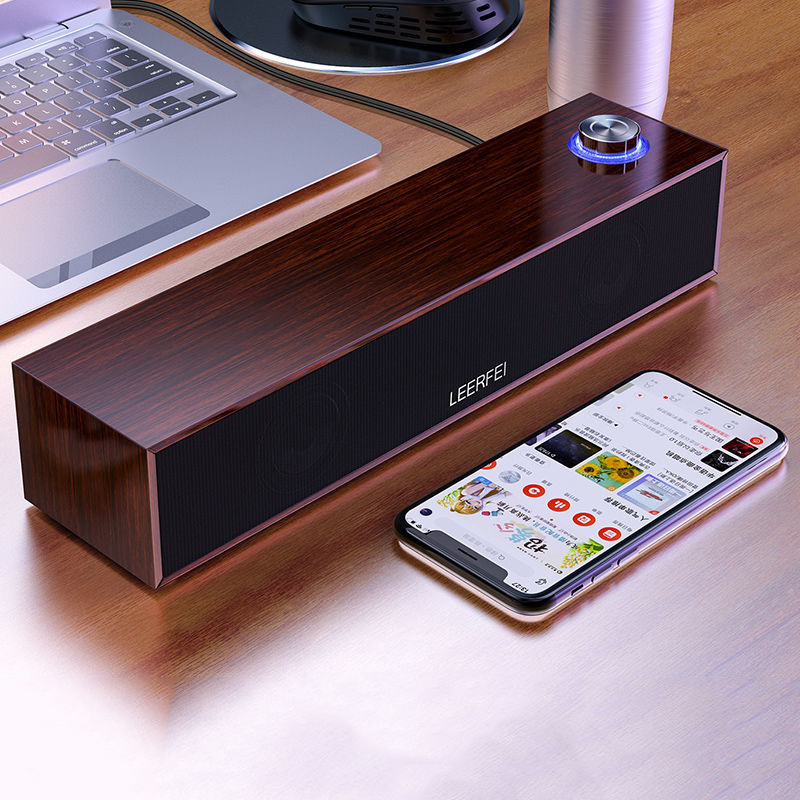 Draagbare Lantaarn Bluetooth Speaker Computer Wired Subwoofer Card Soundbox Tv Soundbar Home Echo Muur Houten Muziek Center Audio