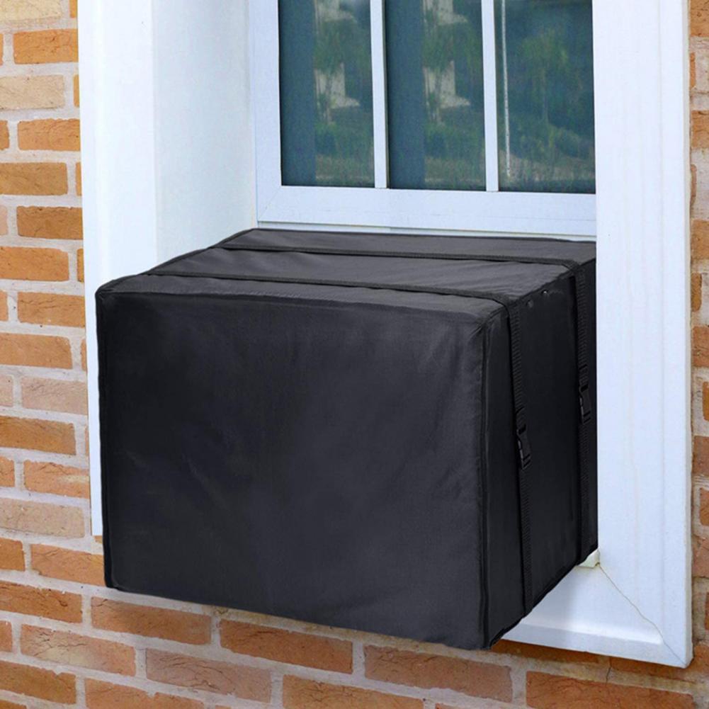 Air Conditioner Cover Full Coverage Protection Waterproof Oxford Cloth Window Air Conditioner Units Protector for Home