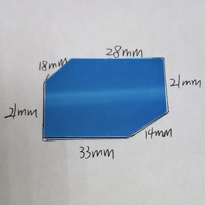 For Optoma EP739 Projector / Reflector Mirror: Pink