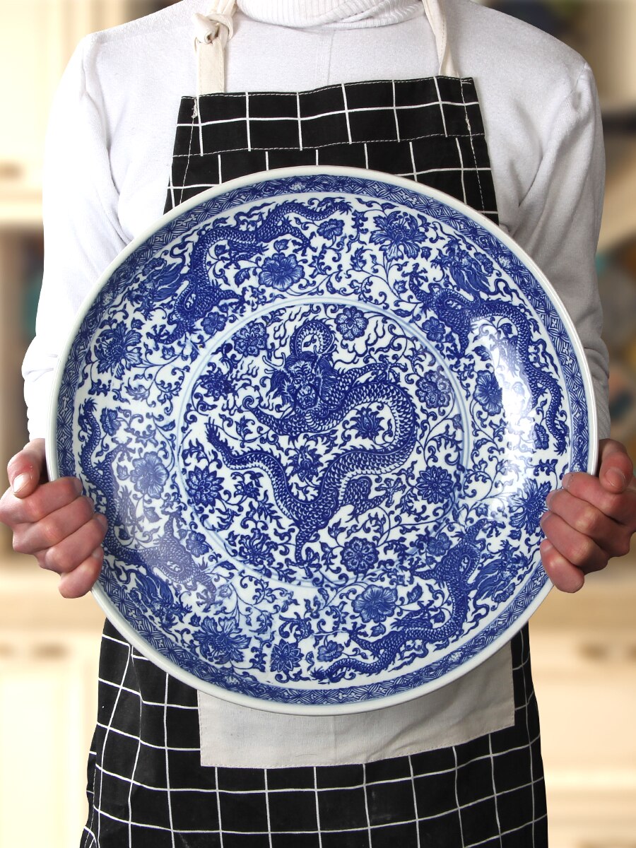 Pip Studio Royal Stripes Dinerbord Blauw 26.5 cm | Pip Studio