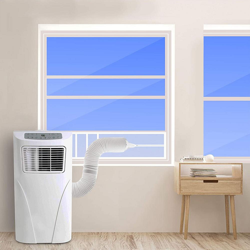 Air Conditioner Hung Window Seal Portable AC Unit Window Vent Kit Airs Stop Conditioner Outlet Window Sealing Kit Air Lock