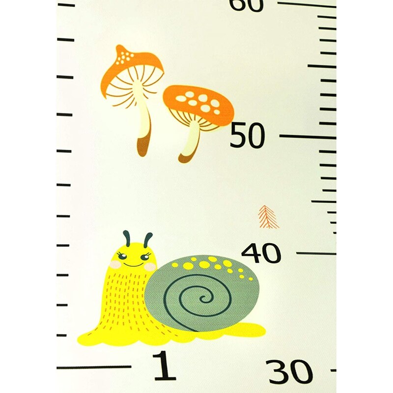 Height Chart For Kids Canvas Wall Hanging Growth Chart Nursery Height Measuring Ruler For Baby Bedroom Decoration