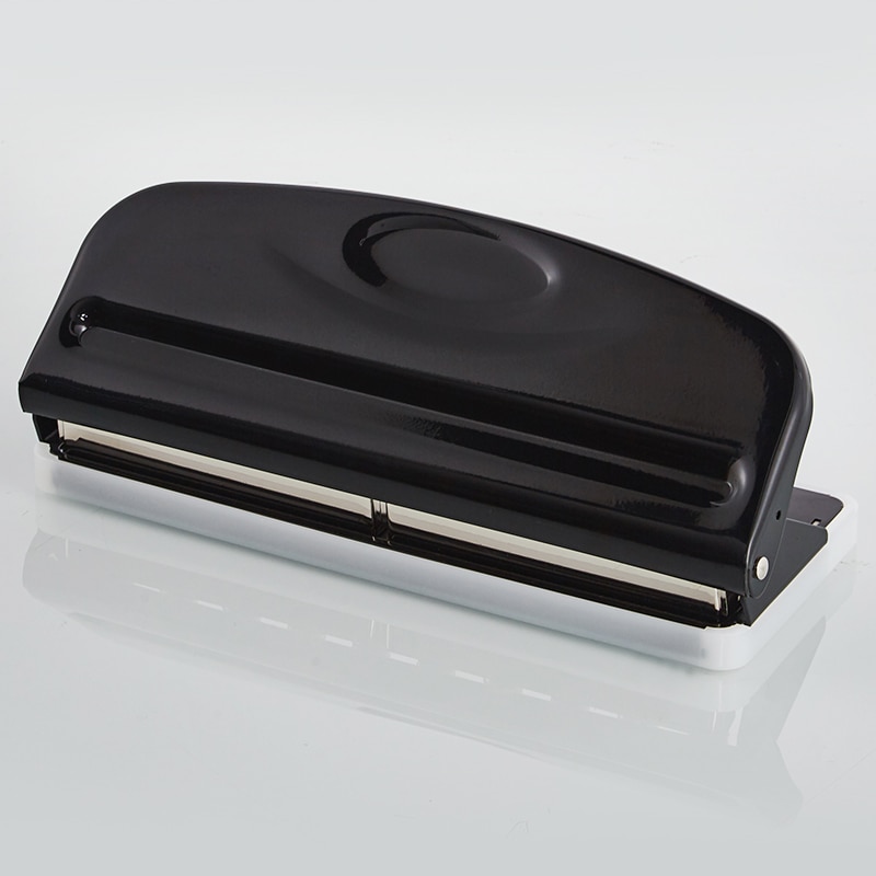 10 Holes Paper Puncher Stainless Steel Desktop Hole Punch, 10 Sheets Capacities profession Office Binding Supplies equipment