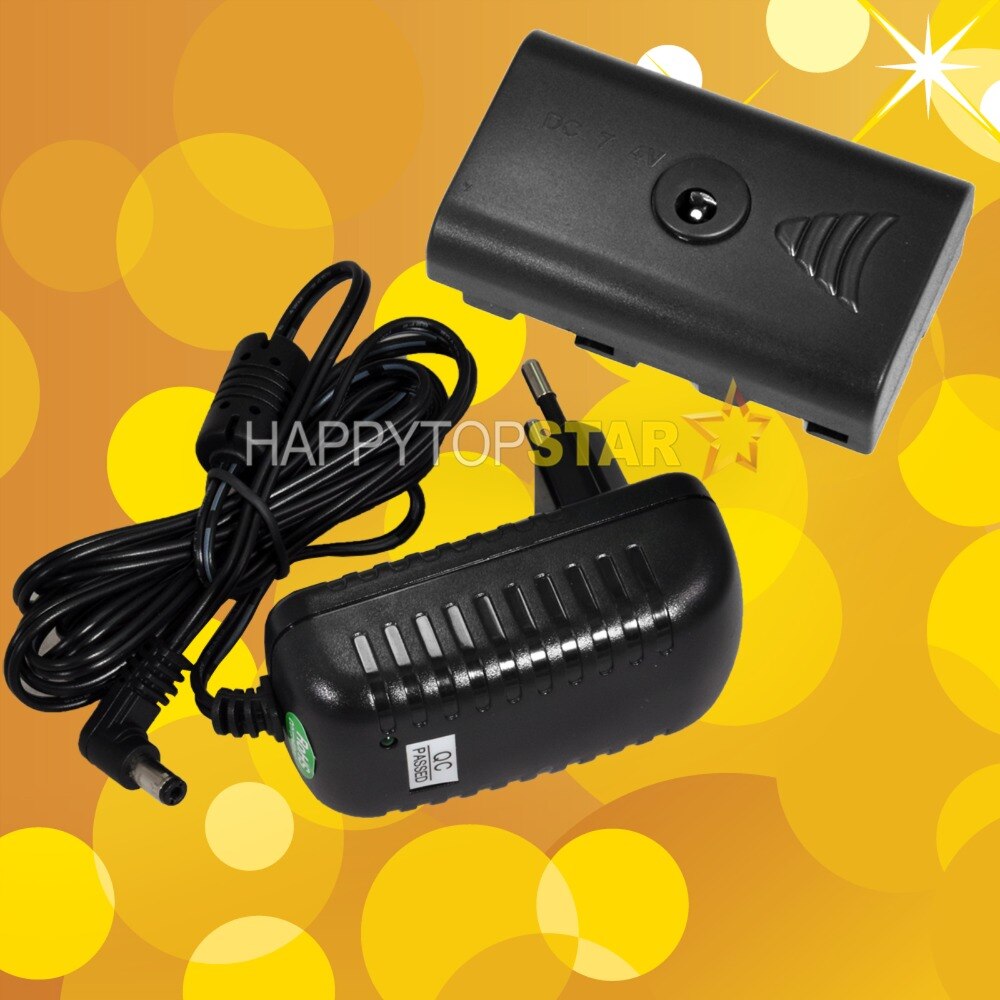 110 V/220 V AC Adapter Adapter Power voor CN-160 CN-216 YN-160 CN-304 Pad22 1040 LED Video LED Vervangen SONY NP F550 F970 F750 F570