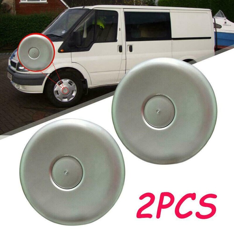 Tapas de centro de Rueda delantera para Ford Transit, embellecedores de rueda trasera doble, YC151130DD, YC15-1130-DD, 1573029, Mk6, Mk7, Mk8