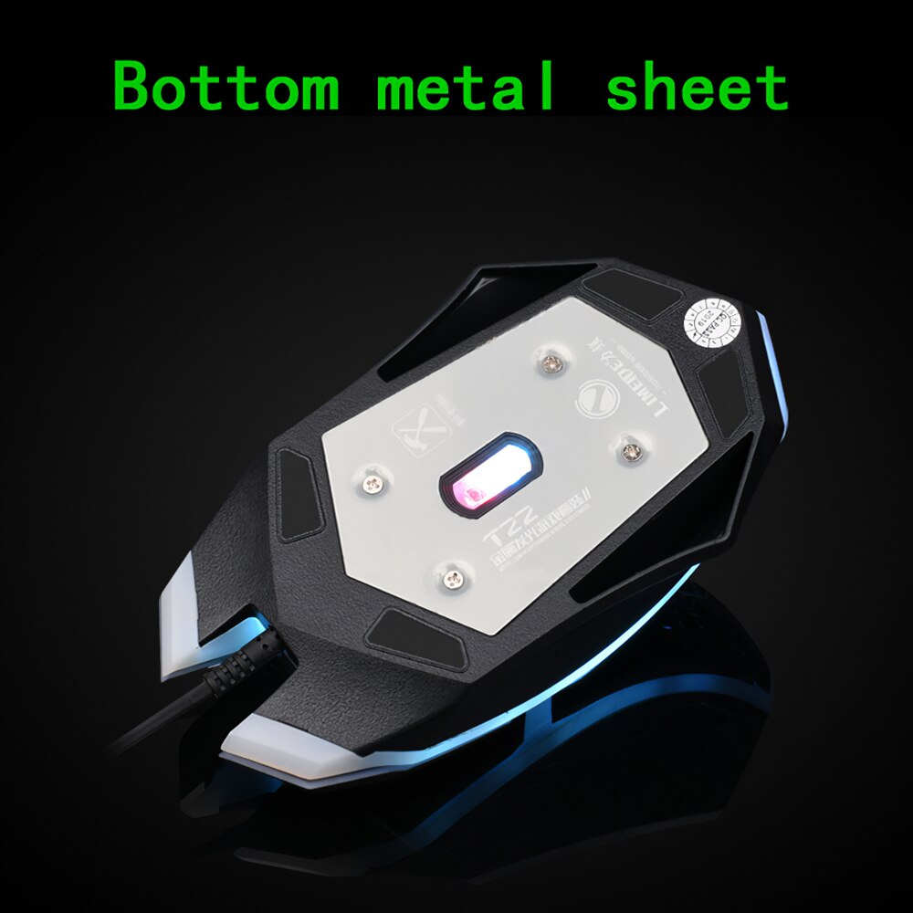 Gaming Keyboard RGB Backlit Silent Gaming Mouse Set Mechanical Keyboards Mouse Gamer Kit for Computer Game PC Laptop