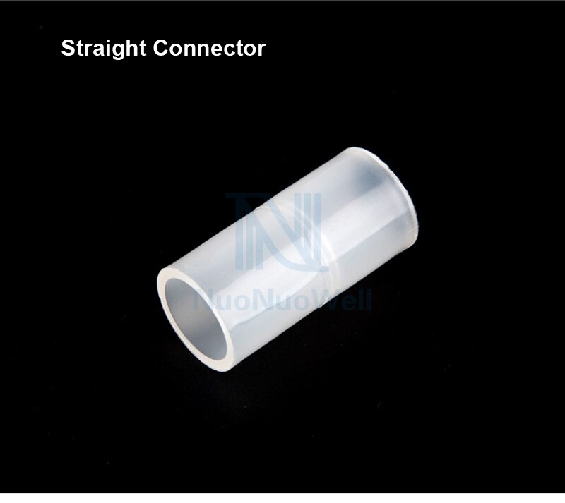 NuoNuoWell Inner Diameter 20mm Pipe Connector PVC Translucent Pipe Joints Rain Pipe Accessories Tee Elbow Connectors 2pcs-Pack
