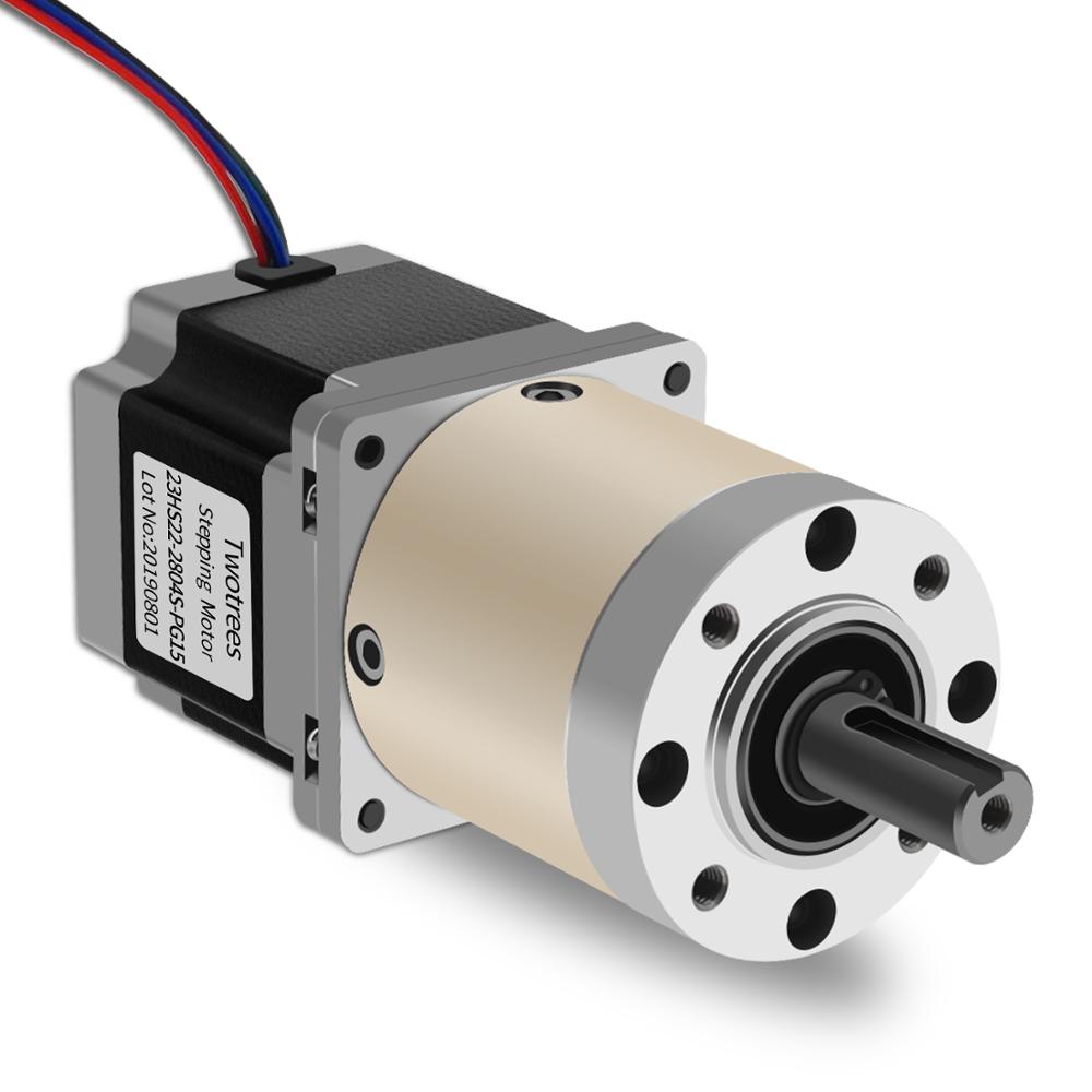 Nema23 stepper motor gear ratio 15:1 Planetary Gearbox Nema 23 Stepper Motor 2.8A for DIY CNC Mill Lathe Router