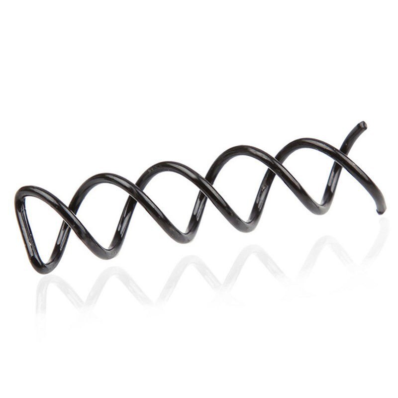 10Pcs Spiraal Spin Schroef Bobby Pin Haar Clip Twist Braiders Barrette Black Haarspelden Haar Braider Styling