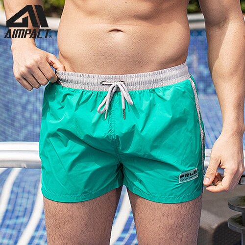 Pantalones cortos deportivos para correr para hombre, Shorts de secado rápido con forro transpirable, para entrenamiento, culturismo, natación, Hybird