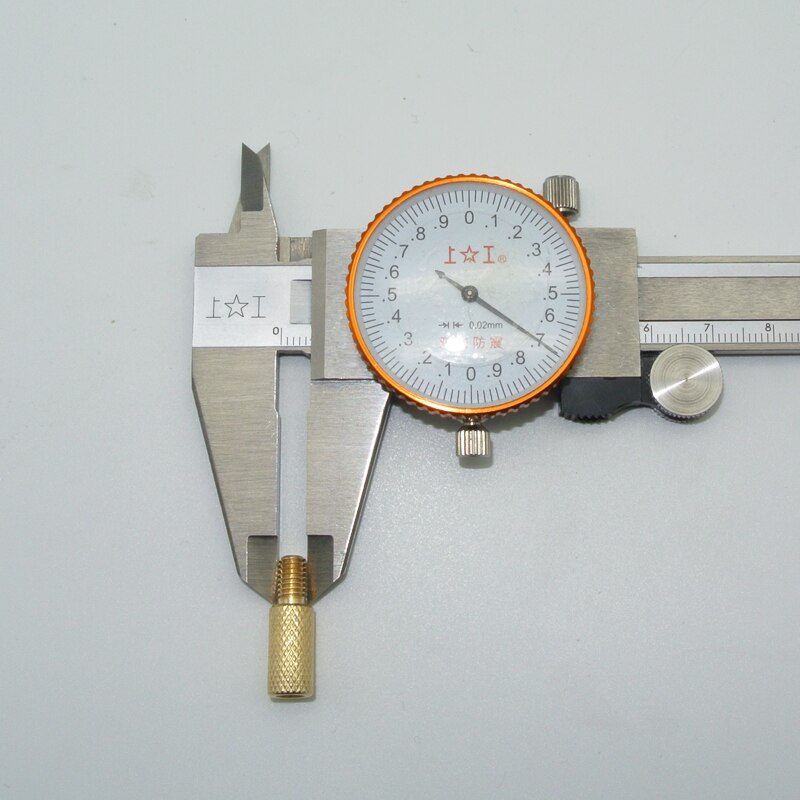 Green World 1pc/lot Solid Brass Adapter,English cleaning rods adapters, Male Thread 10-32T ,Female Thread 8-32T