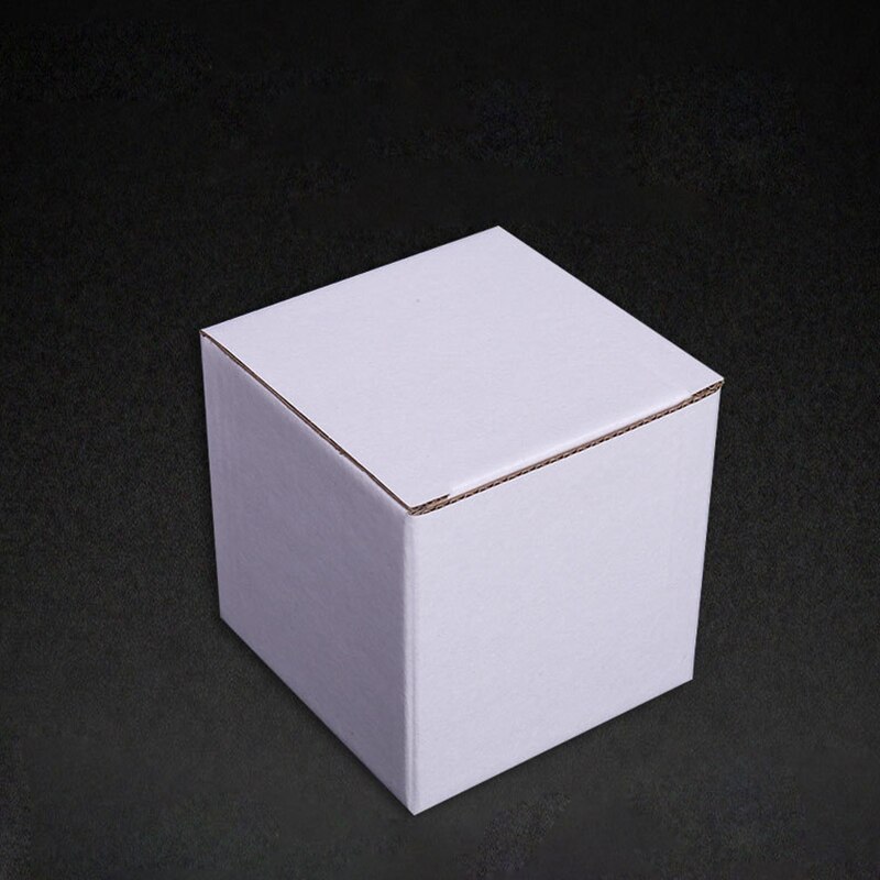 15Pcs/Lot Long Shape Packaging Box 3-Layers Corrugated Paper Boxes White Box Mailers Vase Express Box For Cup