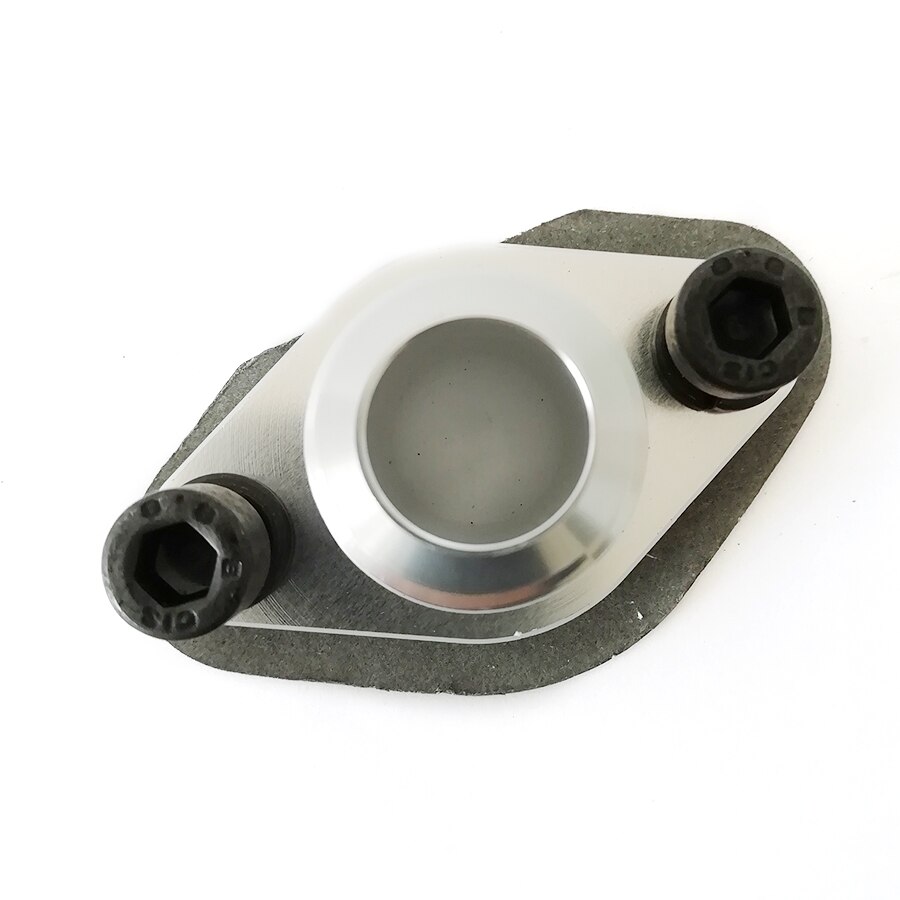 51Mm Auto Billet Turbo Olie Afvoer Adapter Flens Voor Garrett T3 T3/T4 T04 T72 T76 T04B T04E -12AN