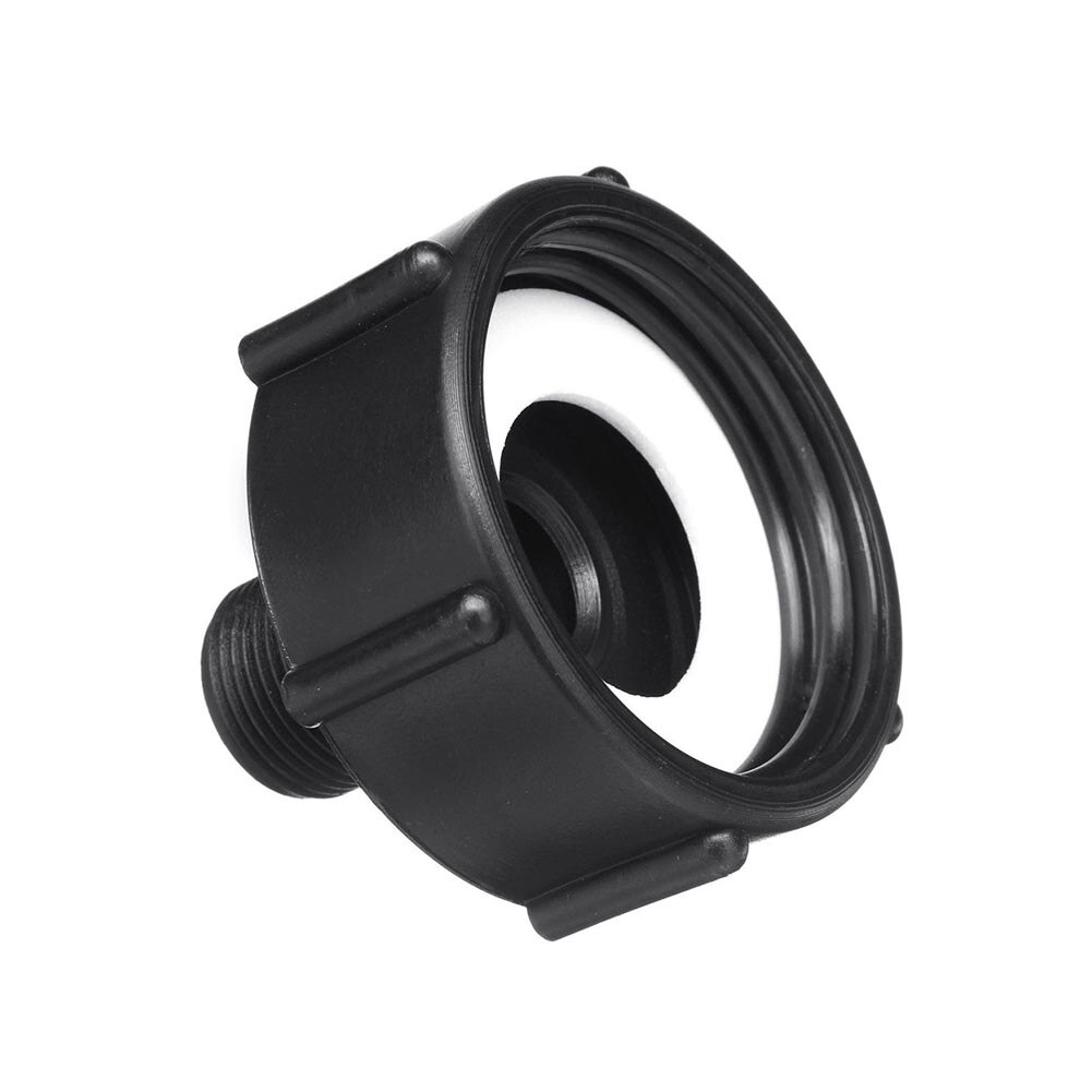 2Pcs 1000L IBC Water Tank Garden Hose Adapter Fitting 60mm Adaptor 0.75" TT-best