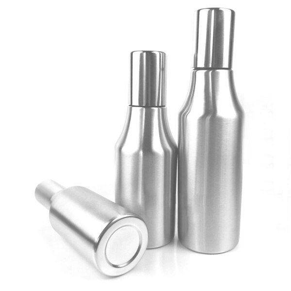 500/750/1000ml oljedispenser i rustfritt stål, lekkasikker, oljesmak krydderkrukke, oljeflaske, kjøkkenutstyr, olivenolje