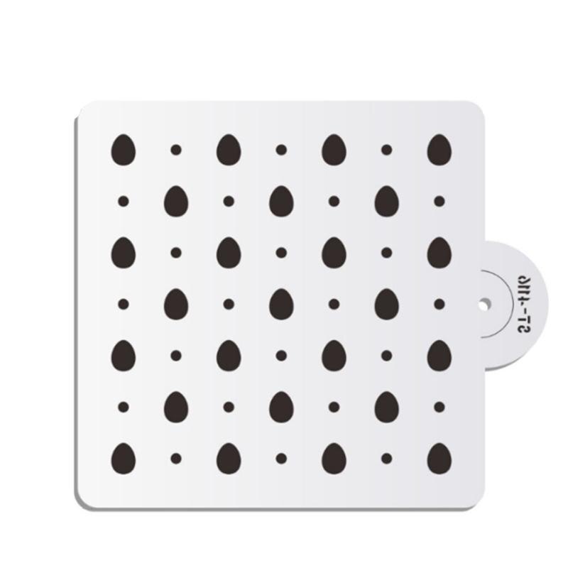 Plantillas reutilizables para decorar pasteles, molde de decoración, H3CC: B