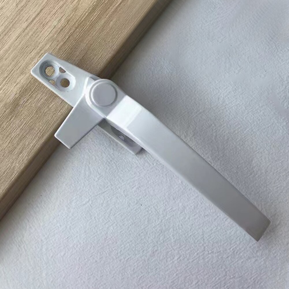 Levier de fenêtre en alliage d&#39;aluminium, matériel facile à installer, pour maison et bureau, verrouillage à battants avec vis, sécurité universelle gauche droite
