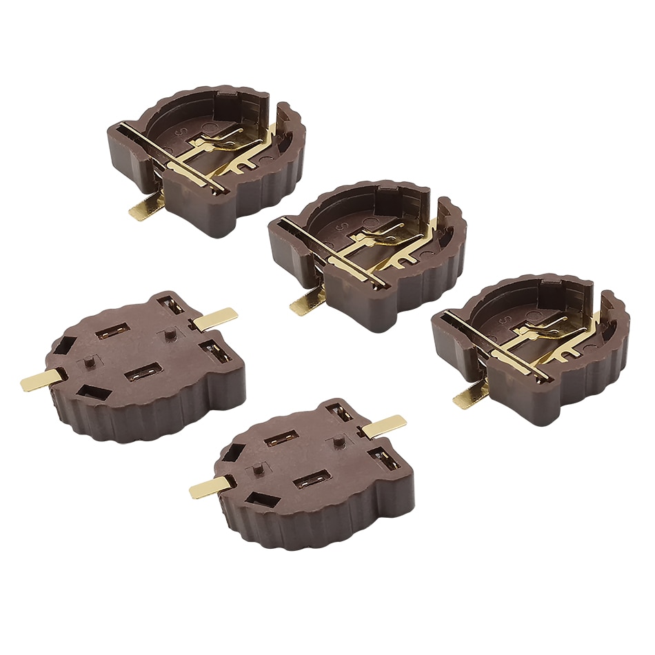 5Pcs CR1220 Button Battery Holder 3V Button Batter... – Grandado