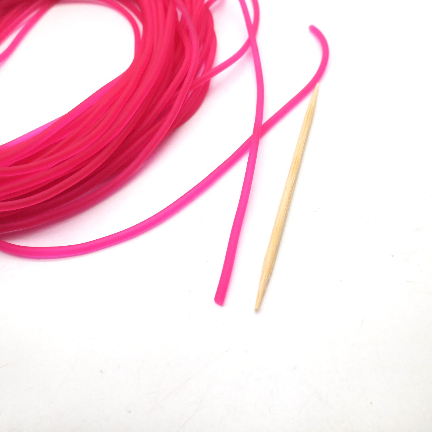 1.6mm rubber solid elastic rubber line 10m rubber line for fishing traditional level round elastic rope tied line fish